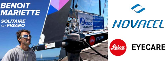 Leica Eyecare engagée dans la Solitaire du Figaro aux côtés d’un skipper