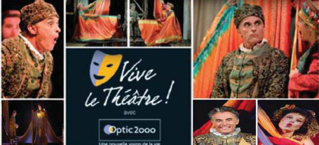 Gérard Holtz foule de nouveau les planches avec Optic 2000 pour la tournée « Vive le théâtre »