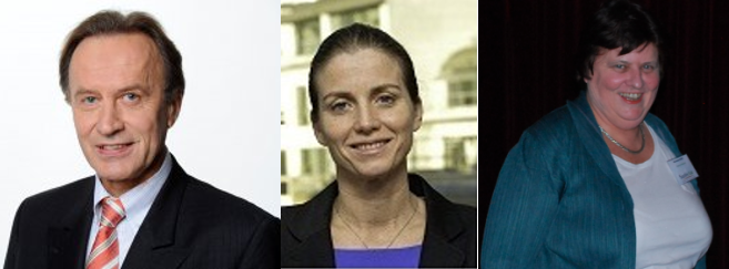 Etienne Caniard, Sandrine Lemery et Marianne Binst sur le podium des personnalités les plus influentes...  