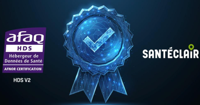Santéclair obtient la certification Hébergeur de données de santé (HDS)
