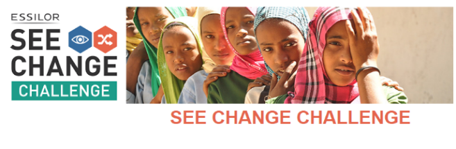 Remportez 125 000€ en améliorant la vision dans le monde avec le Essilor See Change Challenge !