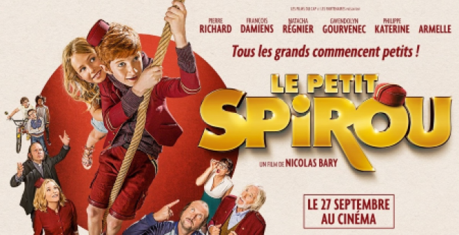 Very French Gangsters en guest star dans le film Le petit Spirou