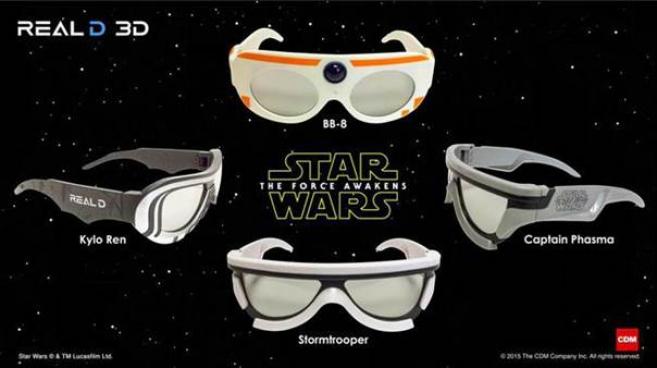 Star Wars : des lunettes 3D disponibles pour les plus grands fans
