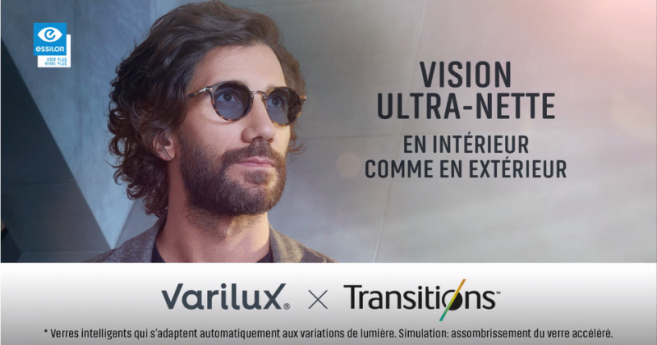 Une campagne de communication multi médias pour Varilux et Transitions