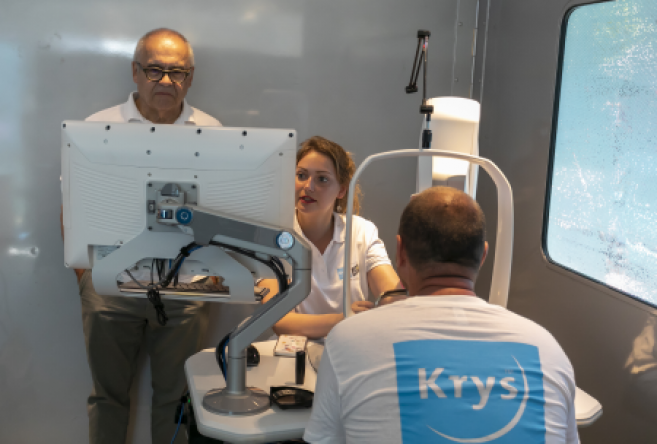 Tour de France : La Fondation Krys Group présente les résultats de sa campagne de dépistage des troubles visuels