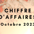 Chiffre d’affaires d’octobre 2023: légère croissance sur la France