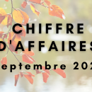 Chiffre d'affaires de septembre 2025: une rentrée stable