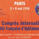 Mieux connaître les "Urgences en ophtalmologie", thème du 124e Congrès de la SFO 