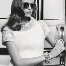 Le mannequin Luna Bijl nouvelle égérie des lunettes Chanel