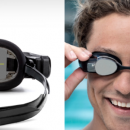 Les premières lunettes de natation dotées de réalité augmentée