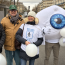 Les ophtalmologistes manifestent à Paris: récit d’une mobilisation inédite