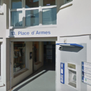 Un magasin d'optique endommagé lors d'un incendie 