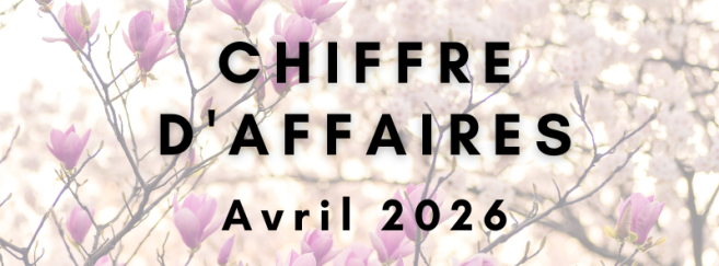 [Sondage] Votre chiffre d’affaires d'avril 2026 par rapport à avril 2025