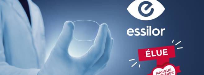 Essilor élu marque préférée des Français en verres optiques