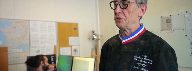 Les Meilleurs Ouvriers de France lunetiers au journal télévisé de TF1