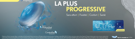 Presbytie : Bausch + Lomb ULTRA® ONE DAY Multifocale, une lentille journalière dédiée aux usages intensifs