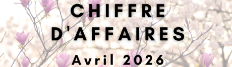 [Sondage] Votre chiffre d’affaires d'avril 2026 par rapport à avril 2025