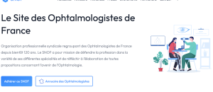 Un nouveau site internet pour les ophtalmologistes et le grand public