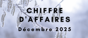 [Sondage] Votre chiffre d’affaires de décembre 2025 par rapport à décembre 2024