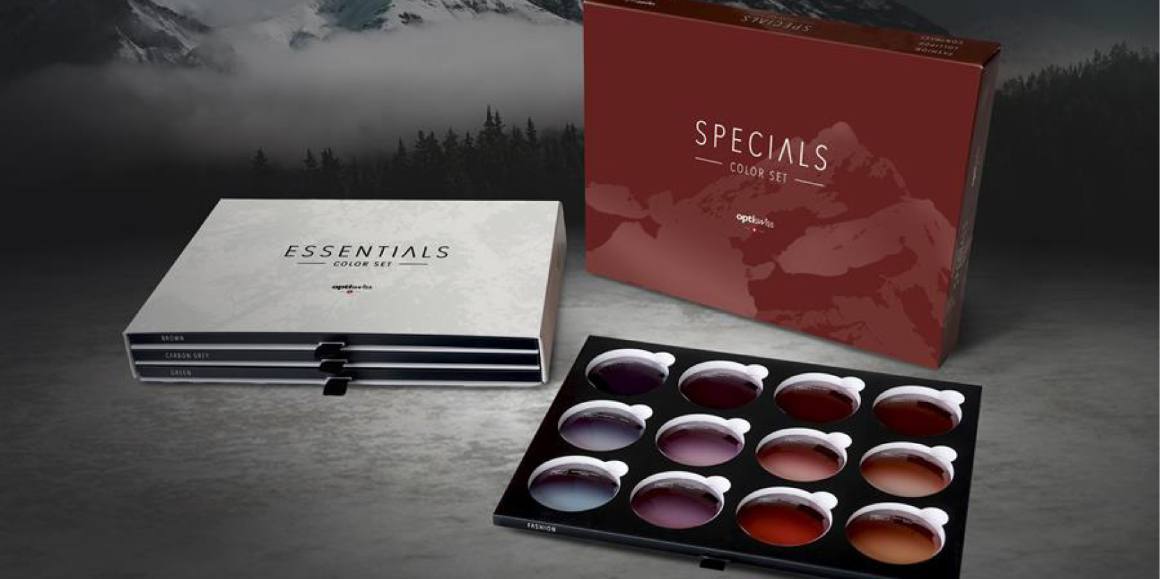 Nouveaux coffrets de présentation Optiswiss
