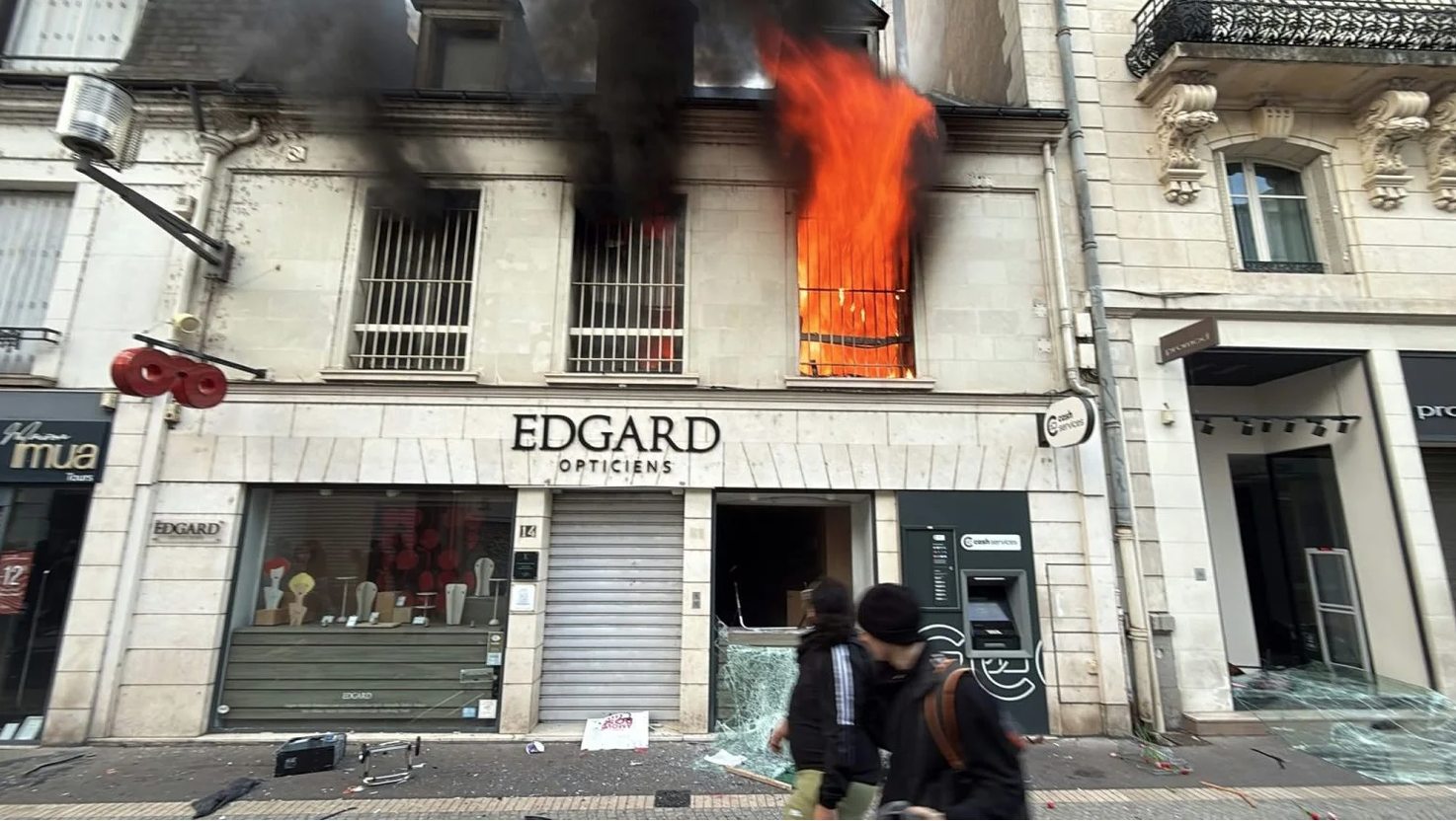 Edgard Opticien Tour pillage 17 octobre