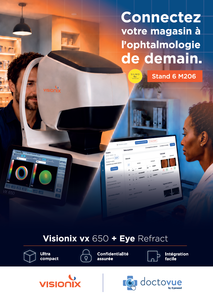 Téléophtalmologie Doctovue & Visionix au Silmo