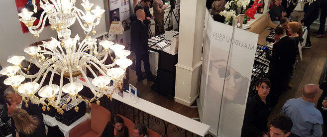 Soirée d'achat conviviale autour d'un buffet