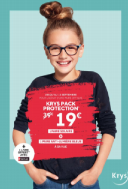 Krys prépare son offre pour la rentrée scolaire