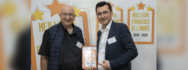 De gauche à droite : Xavier Buchet, vice-président d'Atol et Eric Plat, PDG d’Atol