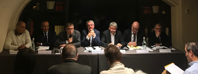 Paymed a été lancée par 7 syndicats de professionnels de santé libéraux (médecins, infirmiers, kinésithérapeutes, dentistes, biologistes, pharmaciens et audioprothésistes)