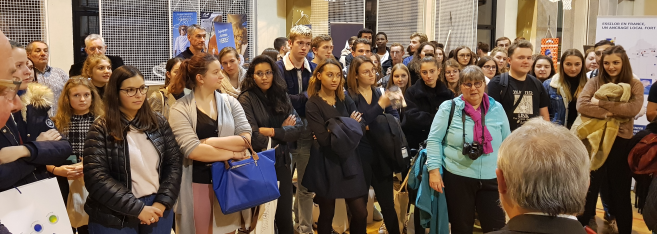 Les étudiants en 1re et 2e année du BTS OL étaient réunis lors du traditionnel gala de l'optique du Lycée Victor Bérard de Morez