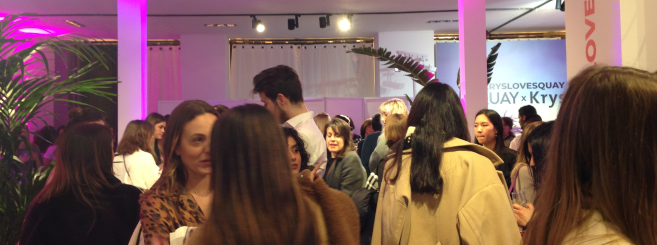 Krys a organisé une soirée de lancement jeudi 6 février