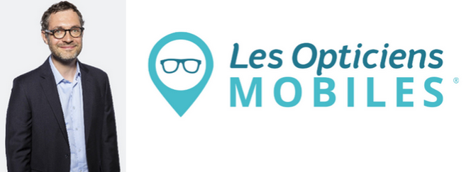Matthieu Gerber, fondateur et président des Opticiens Mobiles