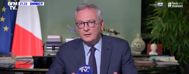 Bruno Le Maire, ministre de l’Economie