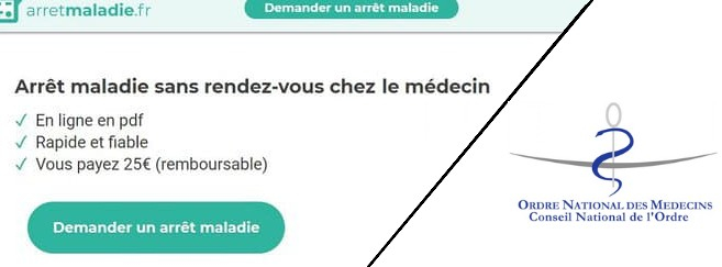 Le Cnof avait contesté l'existence du site arretmaladie.fr