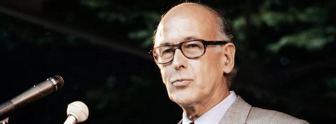 Valéry Giscard d'Estaing portait toujours des lunettes couleur écaille