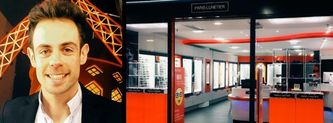 Nicolas Paris n'a pas le droit d'accueillir de clients dans son magasin... Il le fait donc dans la rue