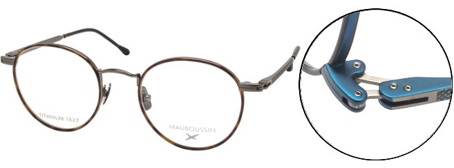 Modèle MTI 2002 et charnière à 4 vis