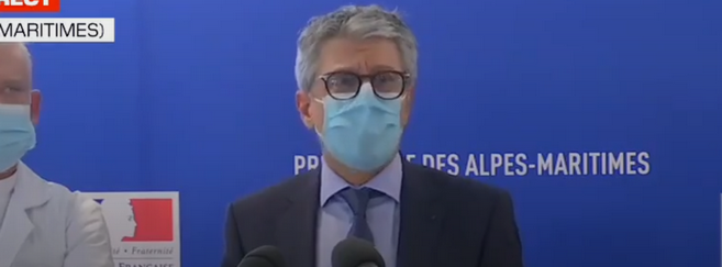 Le préfet des Alpes-Maritimes, Bernard Gonzalez