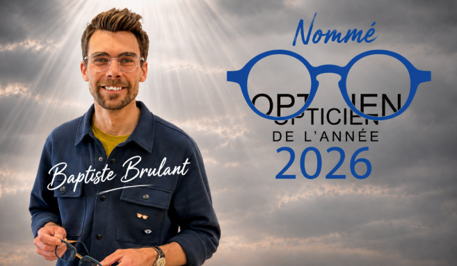 Baptiste Brulant nommé opticien année 2026
