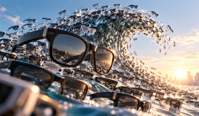 Chiffre marché market lunettes connectees smart eyewear