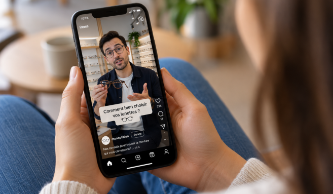 Conseils opticien réseaux sociaux percer