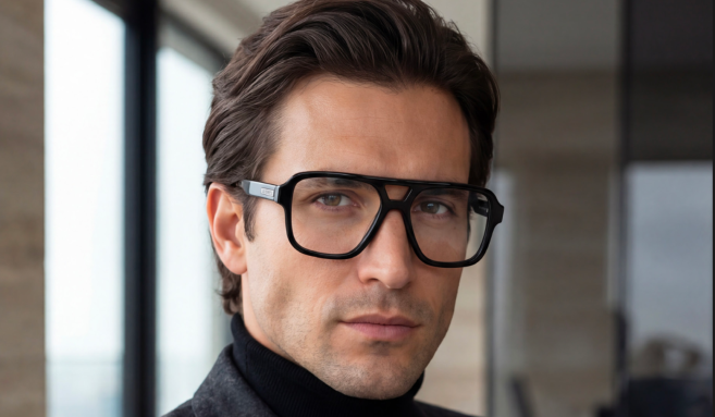 Les Hommes collection lunettes black label optique solaire