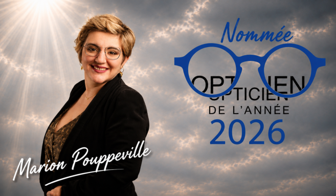 Marion Pouppeville nommee opticienne annee 2026