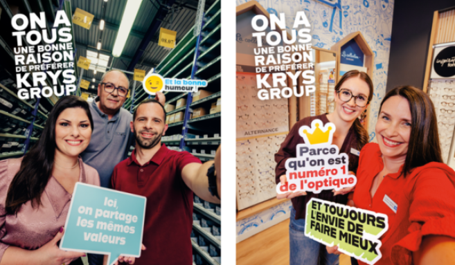 Campagne de communication Krys Group juin 2026