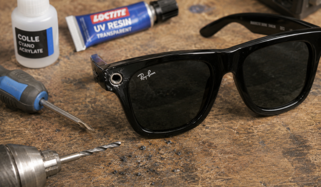 Ray Ban Meta desactiver voyant lumineux