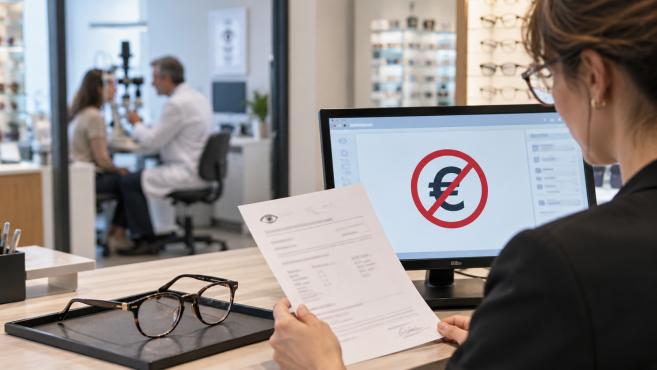 Refus d’assurance chez l’opticien