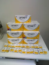 45 boîtes de lingettes nettoyantes lunettes OPTINETT