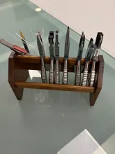  Lot de pinces et outils professionnels d’opticien avec support en bois