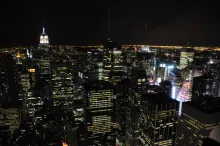 Vue sur Manhattan du haut du Rockefeller Center